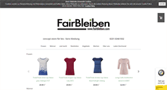 Desktop Screenshot of fairbleiben.com
