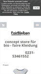 Mobile Screenshot of fairbleiben.com
